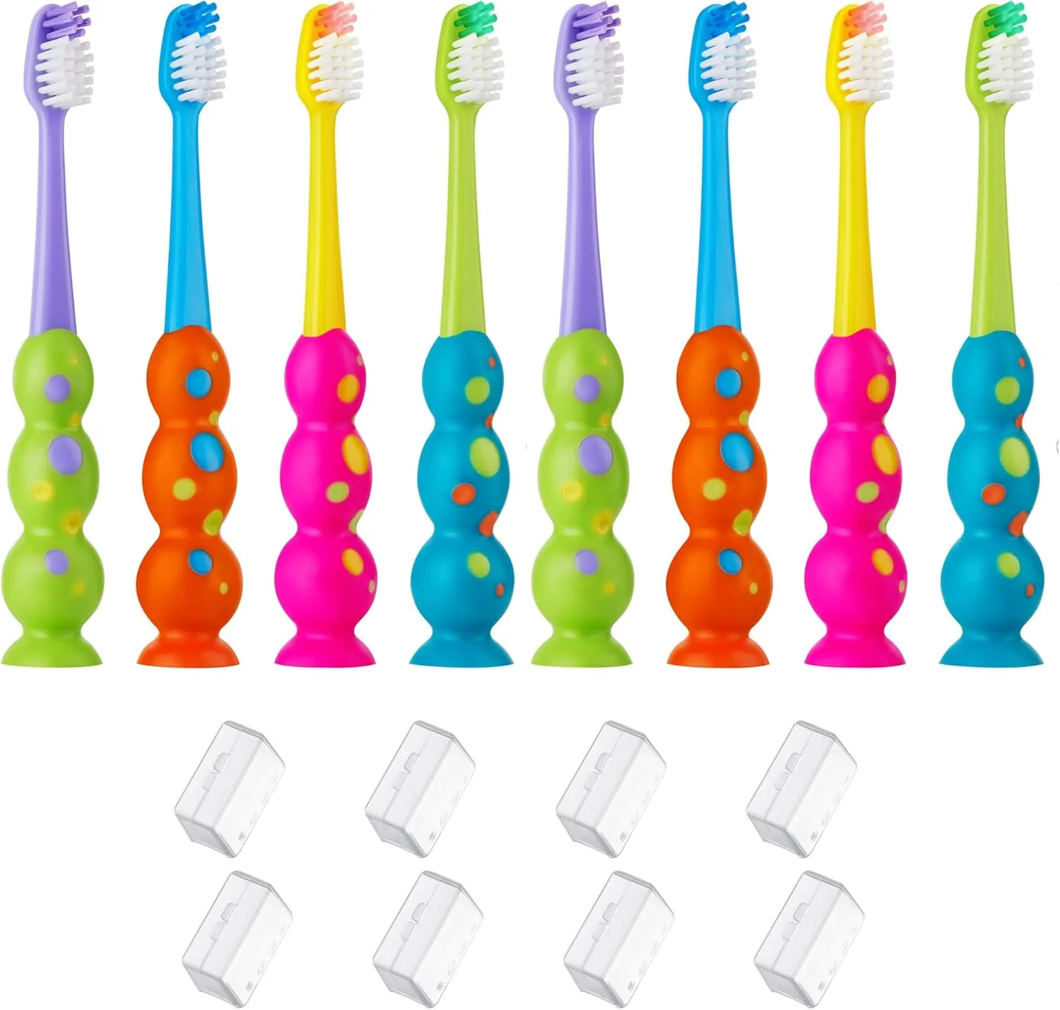 Trueocity Kids Toothbrush 8 Pack for 3-10 Year Olds_best_review_1753673227
