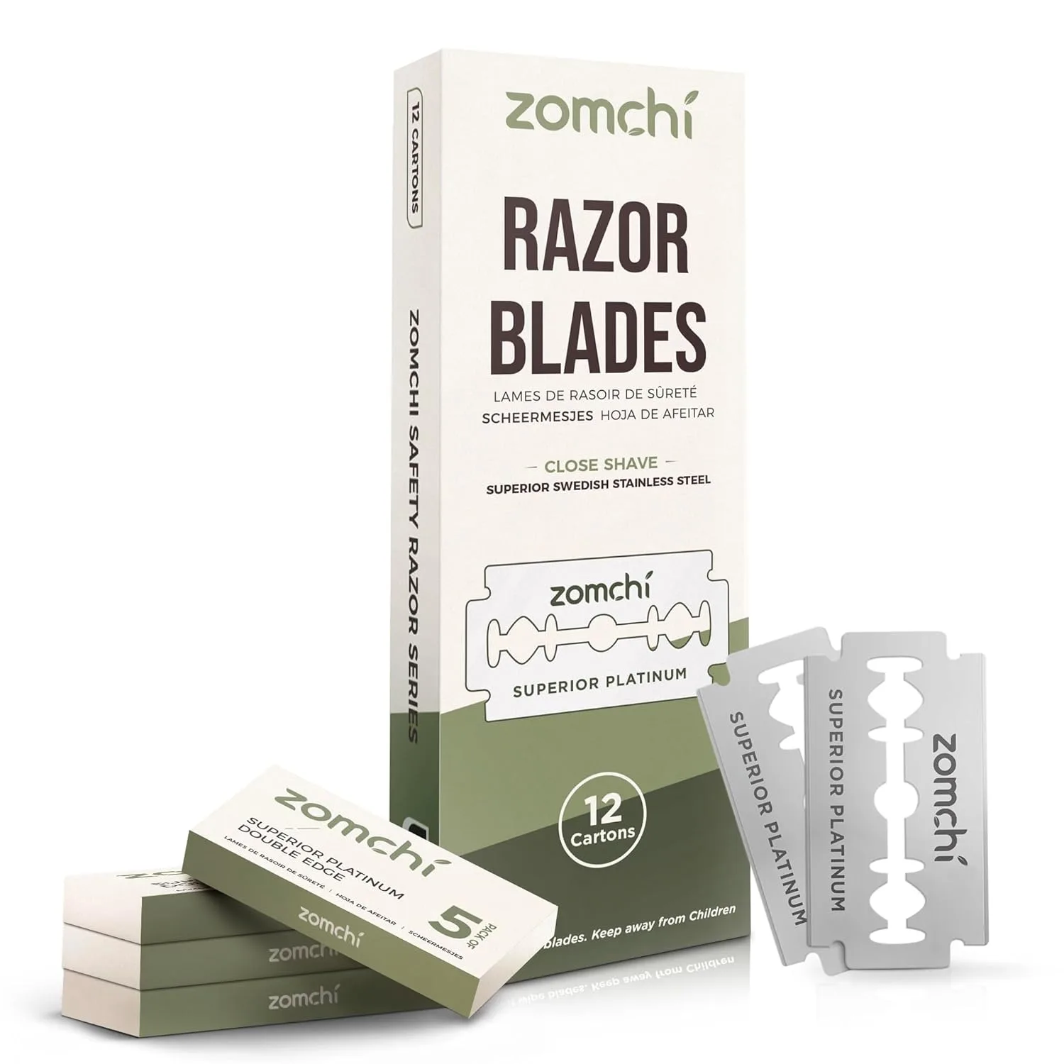 Zomchi Double Edge Razor Blades_best_review_1752550019