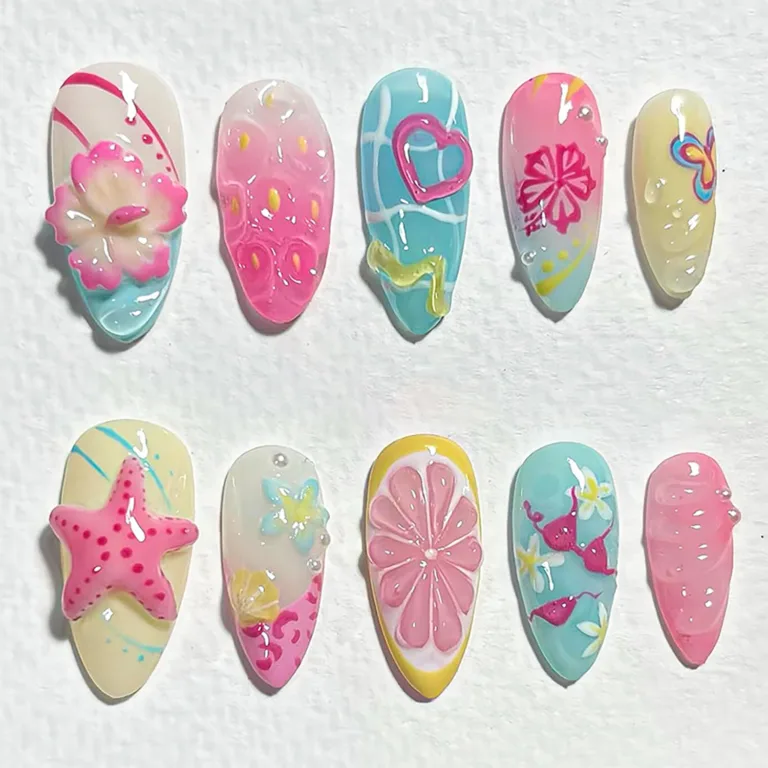 summer press on nails for women_best_review_1751426815